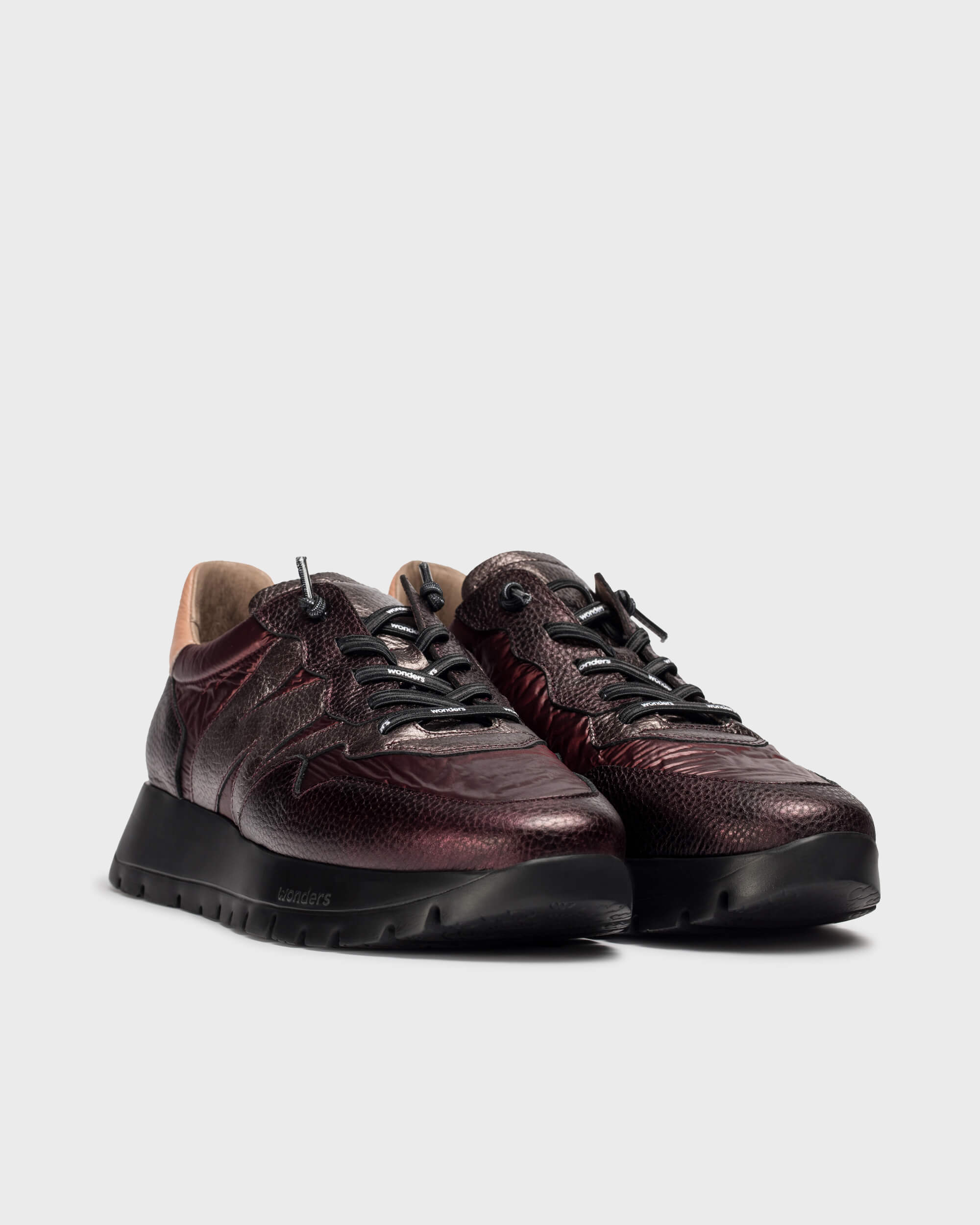 Burgundy ODISEI 91 Sneakers - Galides