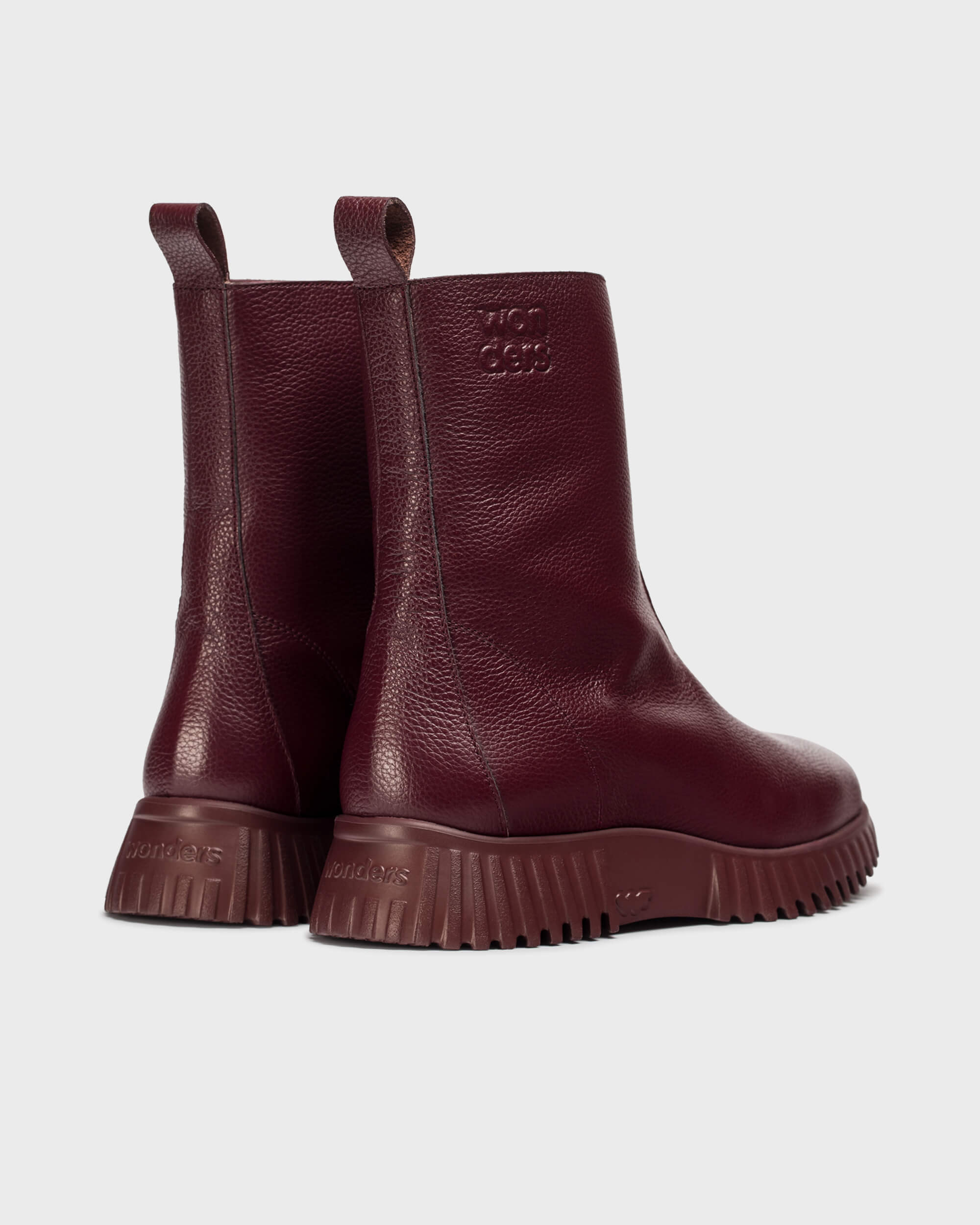 Burgundy FLEXFLY 03 Ankle boots - Galides