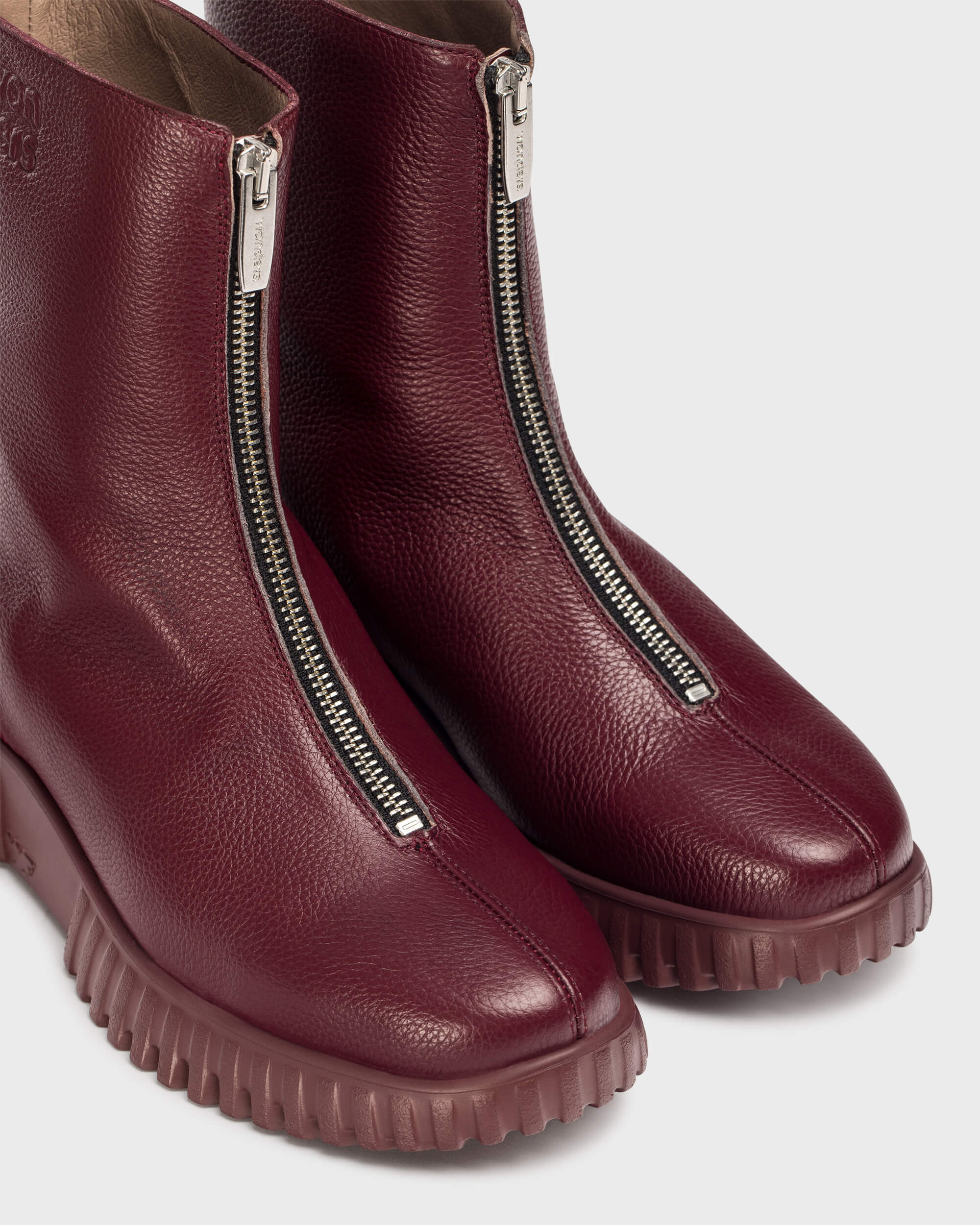 Burgundy FLEXFLY 03 Ankle boots - Galides
