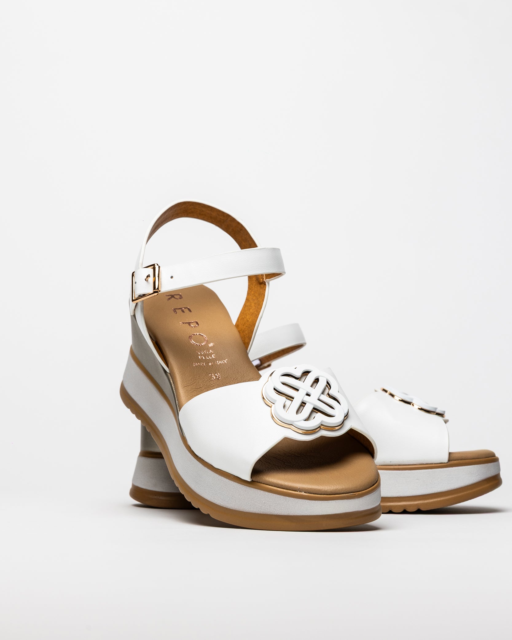 White VENEZIA Sandal - Galides