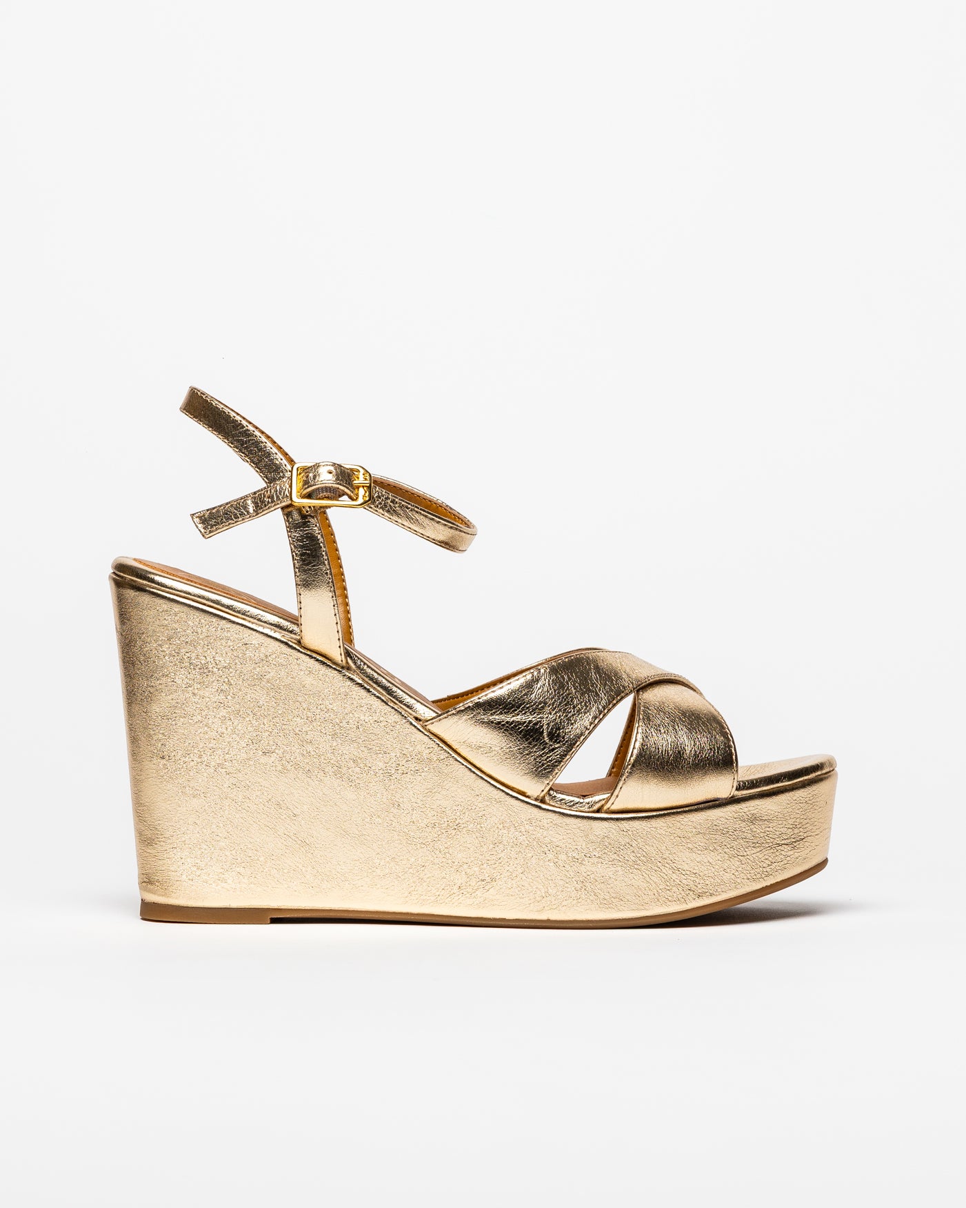 Gold VITTORIA sandal - Galides