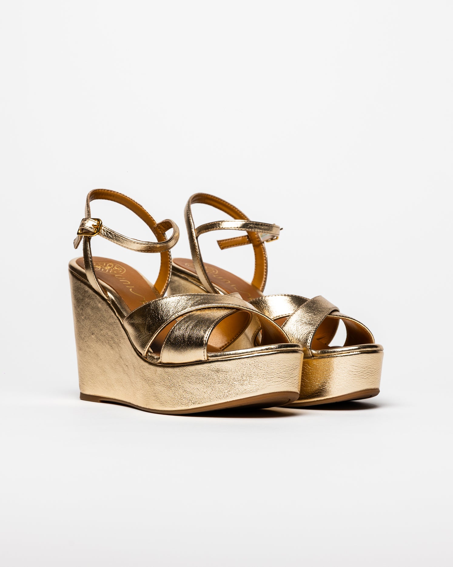 Gold VITTORIA sandal - Galides