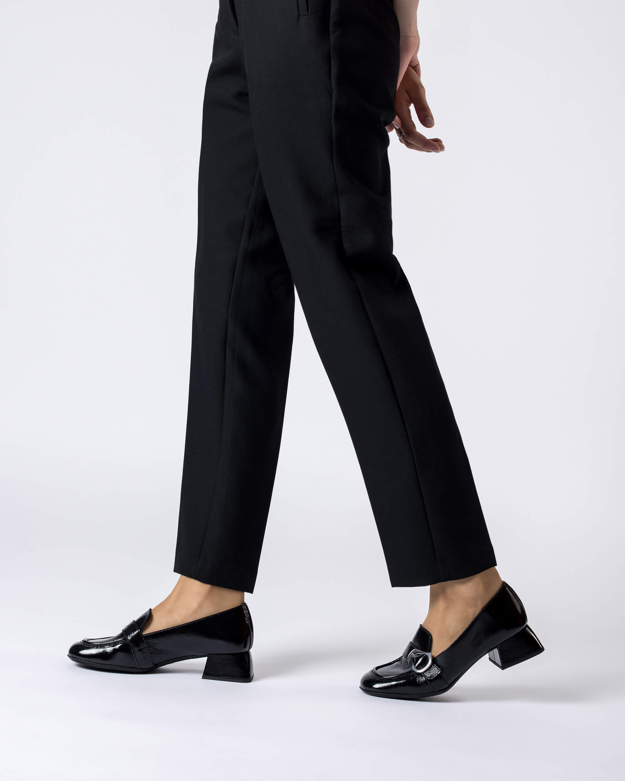 Black JAMES loafers - Galides