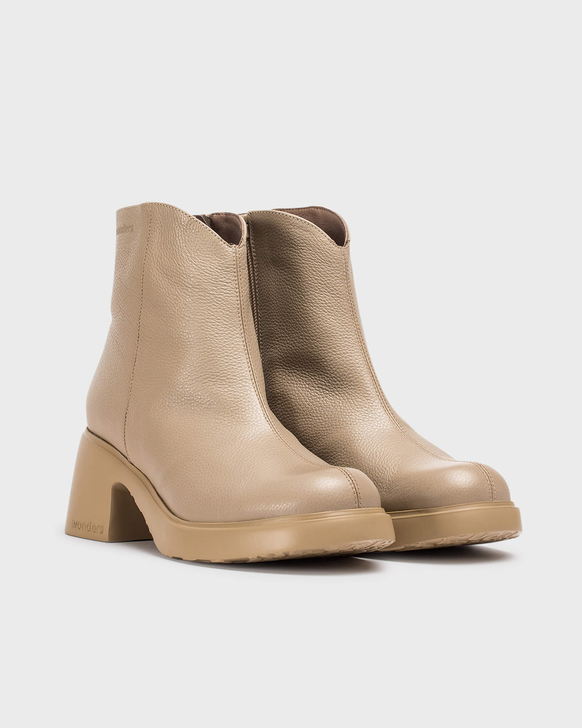 Taupe FLYTRES 25 Ankle boots - Galides