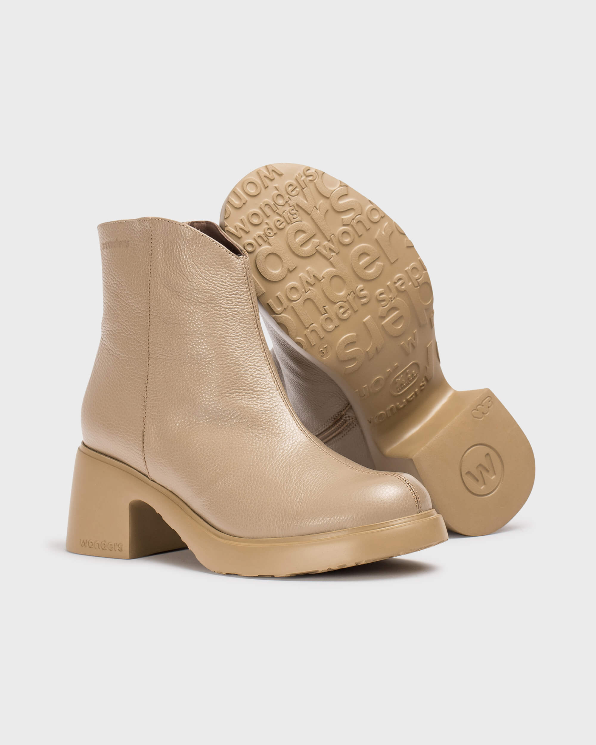 Taupe FLYTRES 25 Ankle boots - Galides