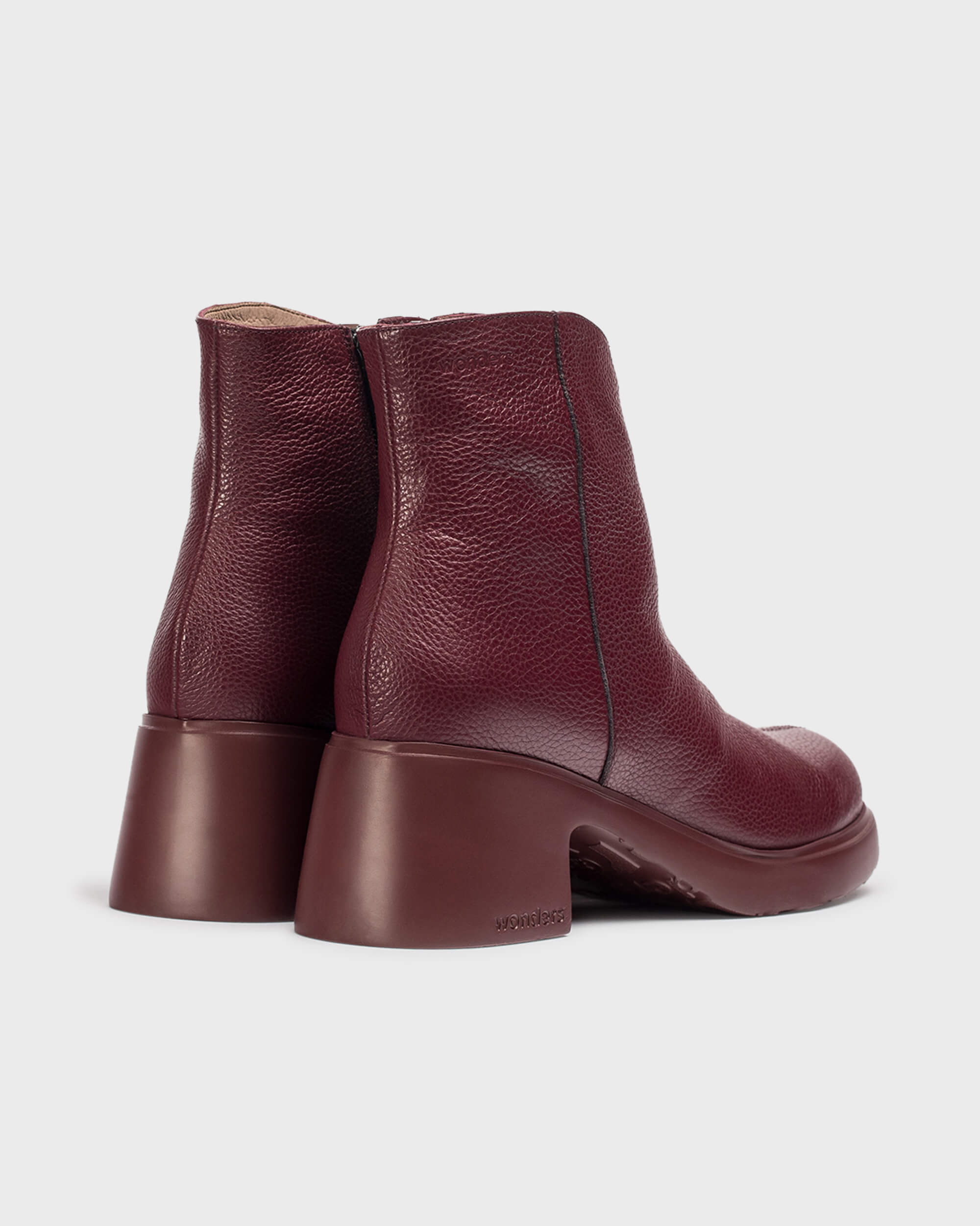 Burgundy FLYTRES 25 Ankle boots - Galides