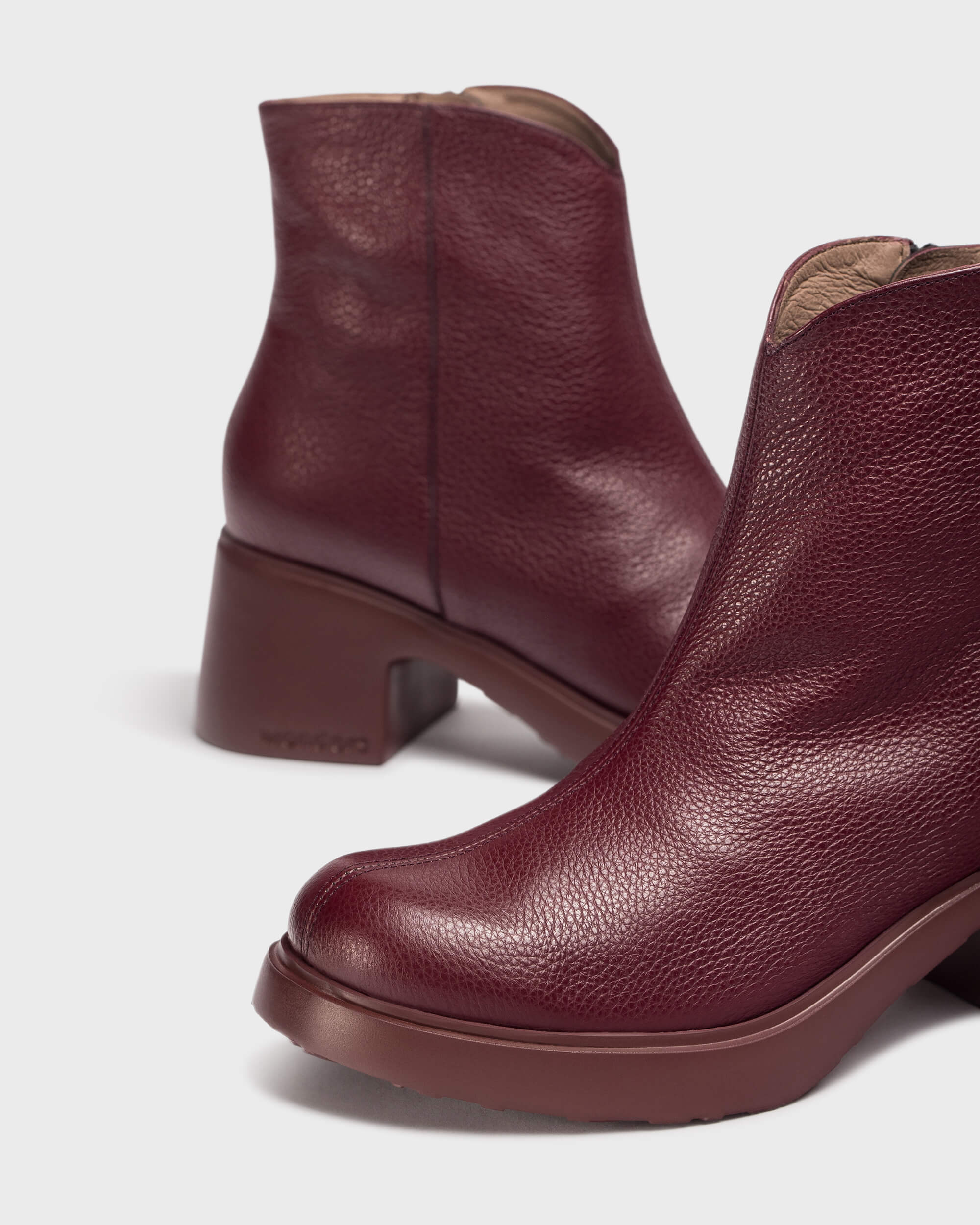 Burgundy FLYTRES 25 Ankle boots - Galides