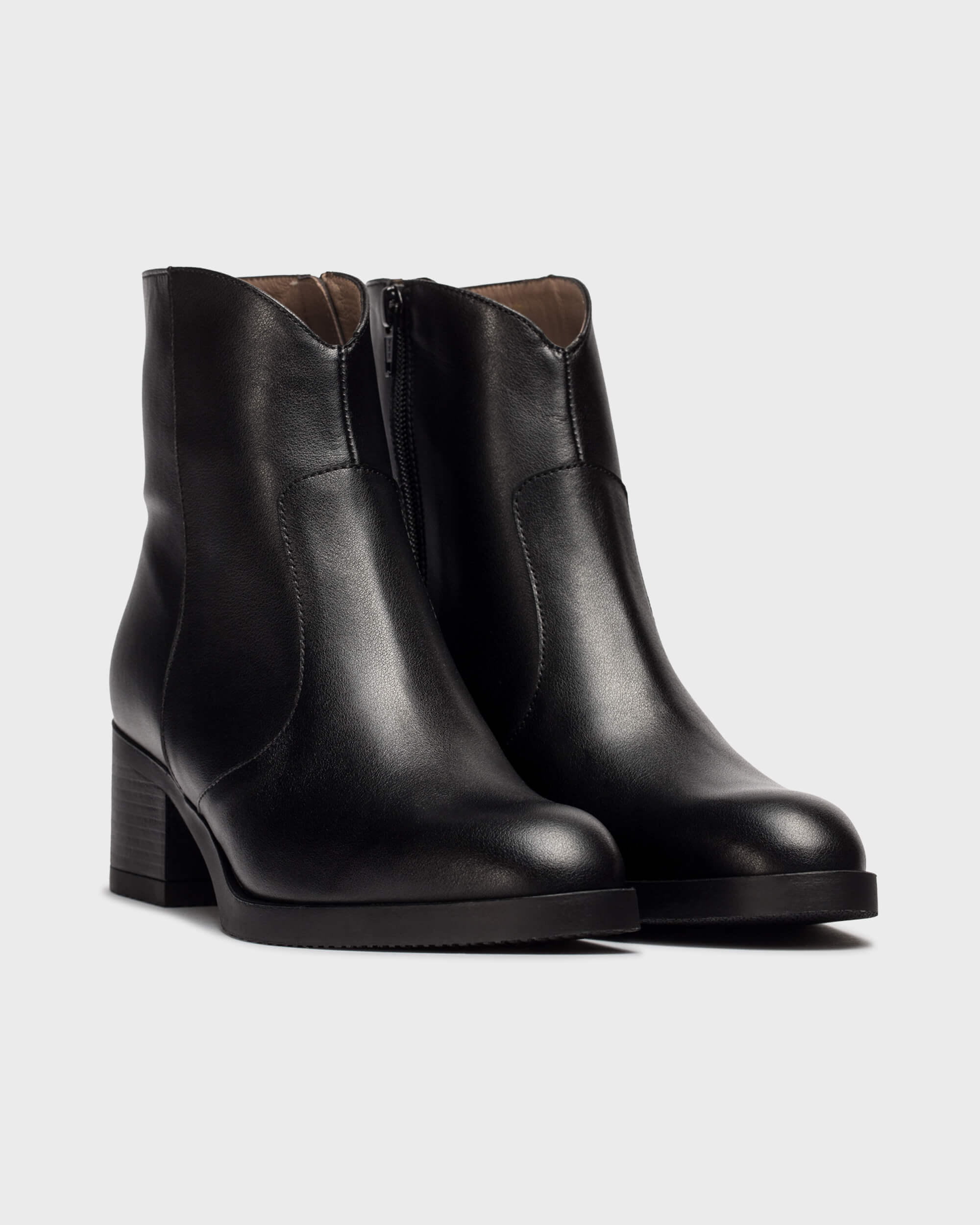 Black SANTAFE 53 Ankle Boots