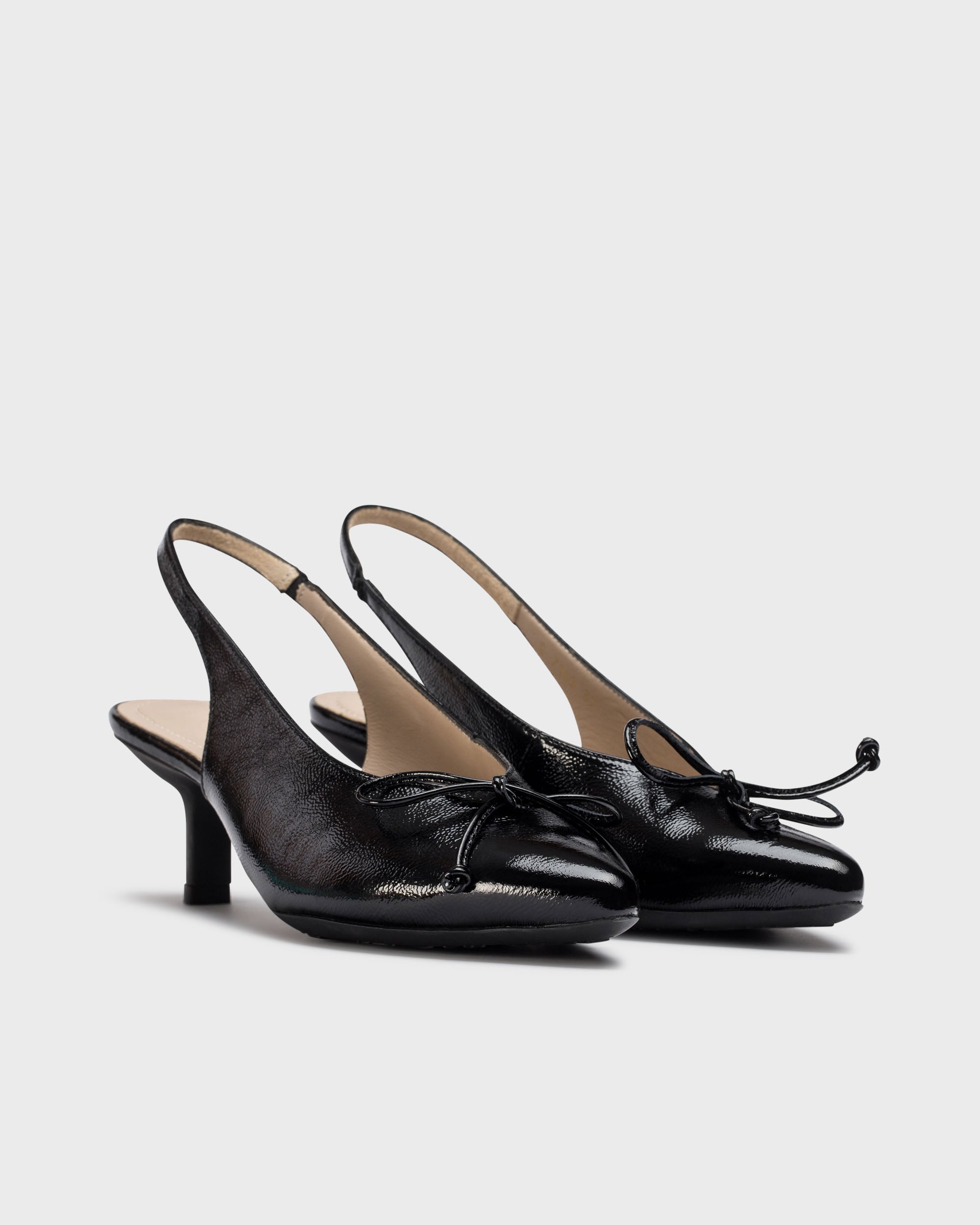 Black INGRID Slingback - Galides