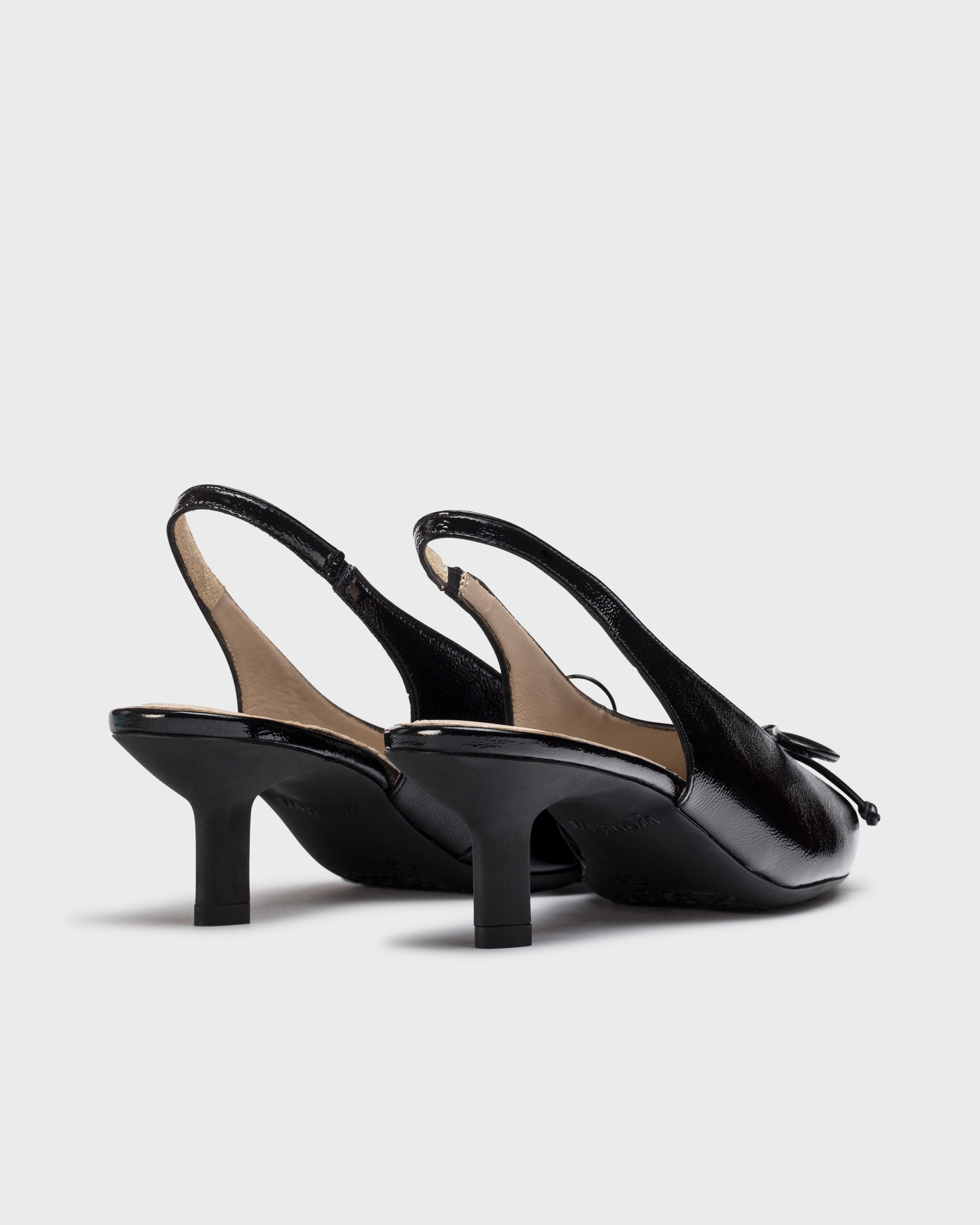 Black INGRID Slingback - Galides