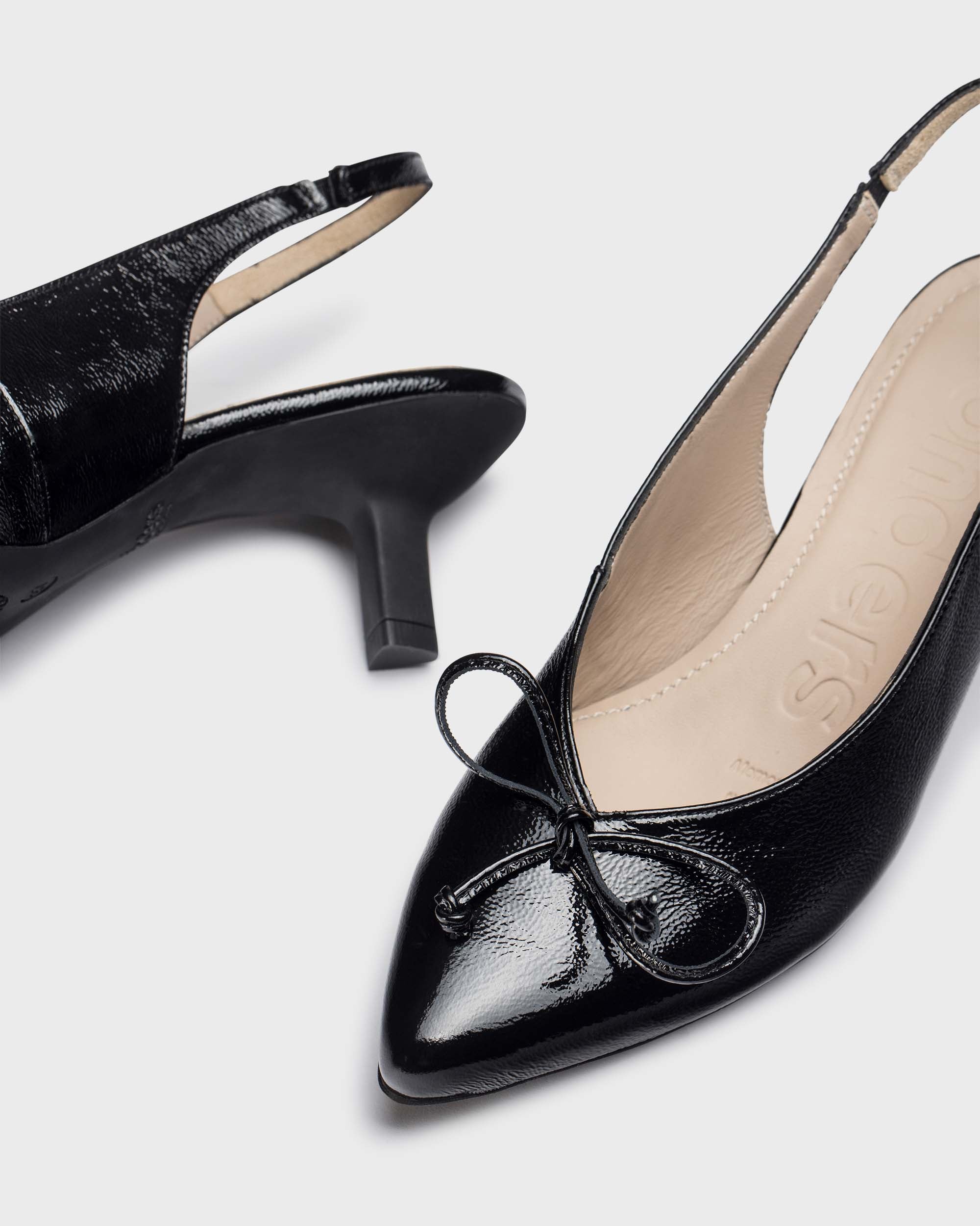 Black INGRID Slingback - Galides