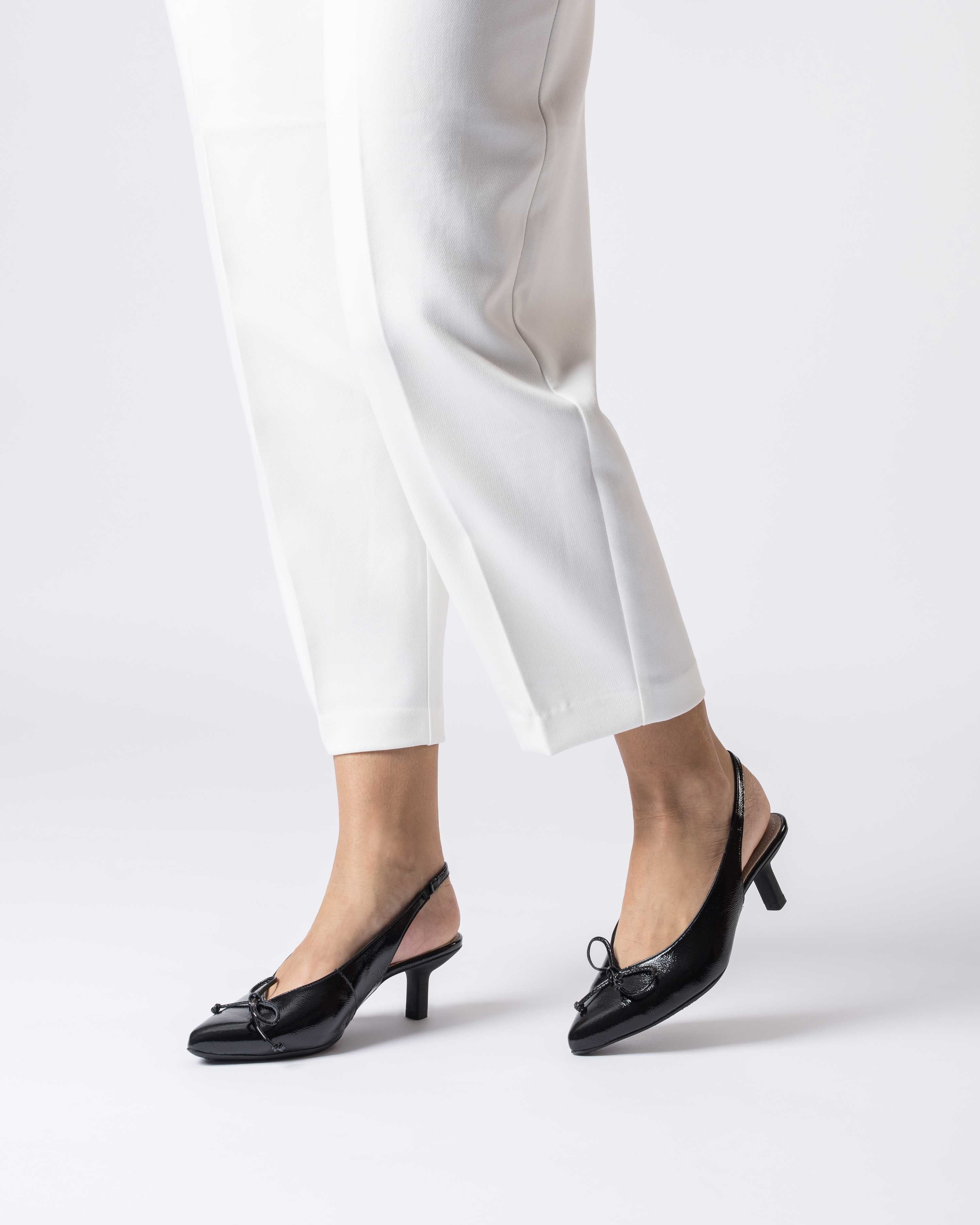 Black INGRID Slingback - Galides