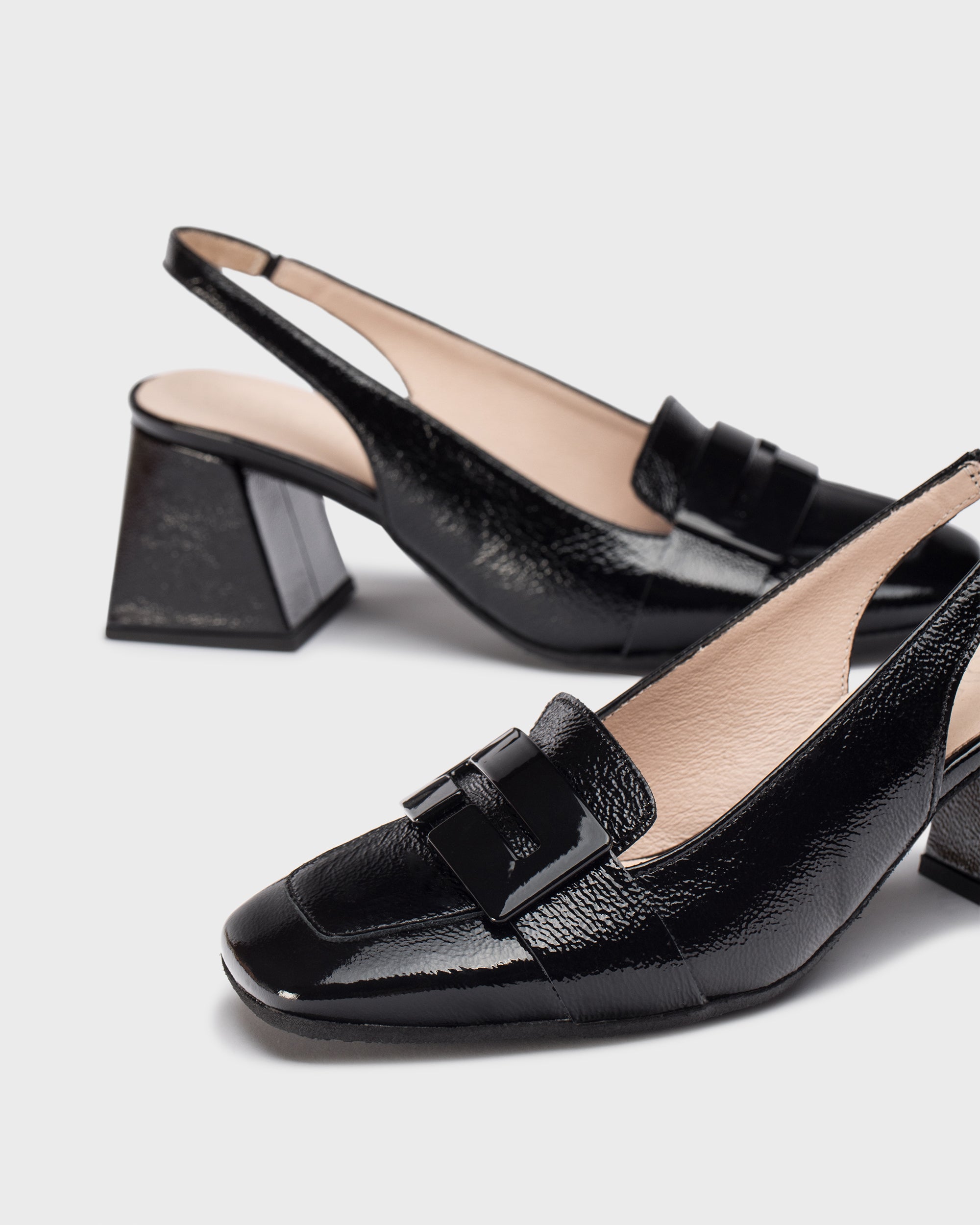 Black REBECA Slingback - Galides