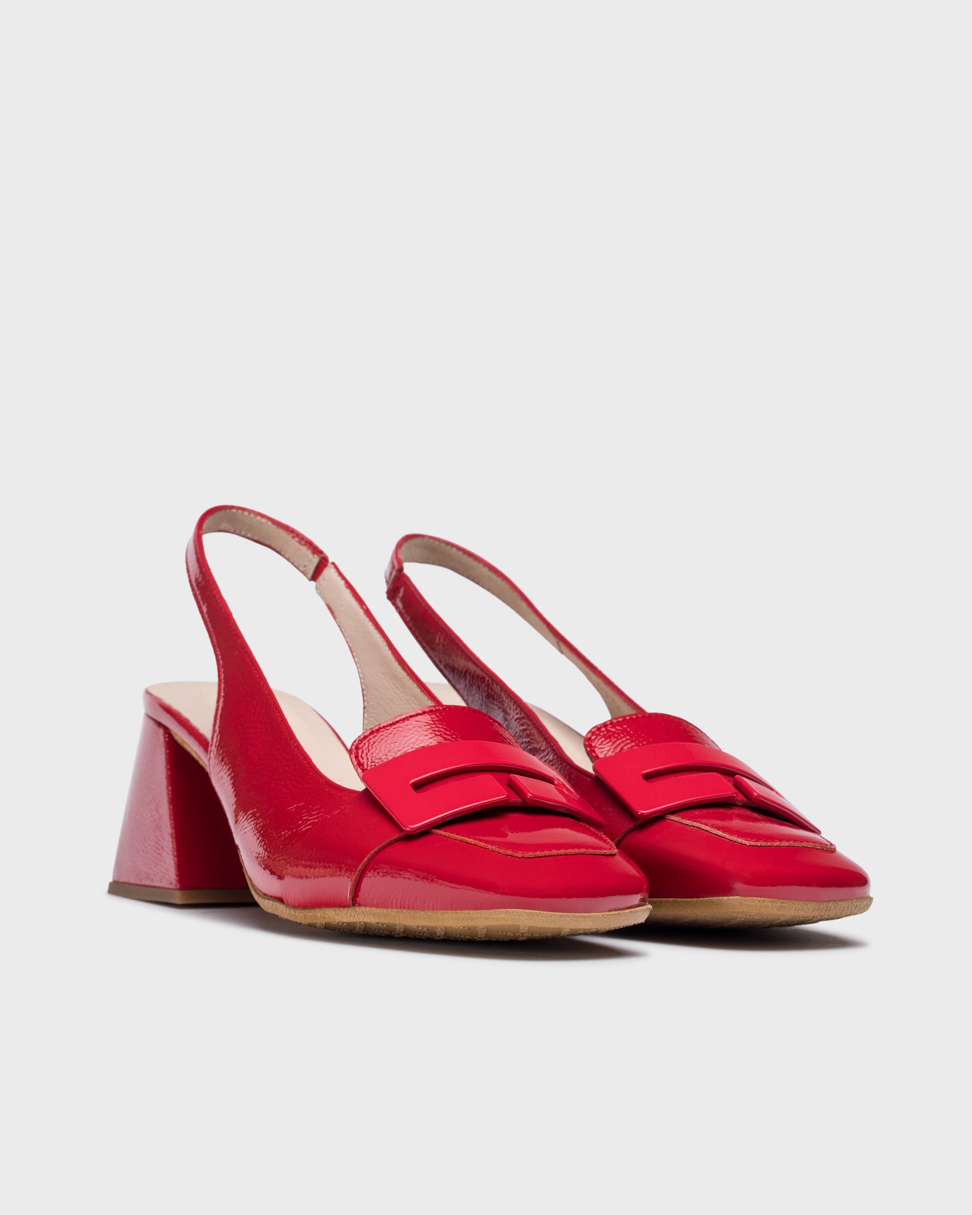 Red REBECA Slingback - Galides