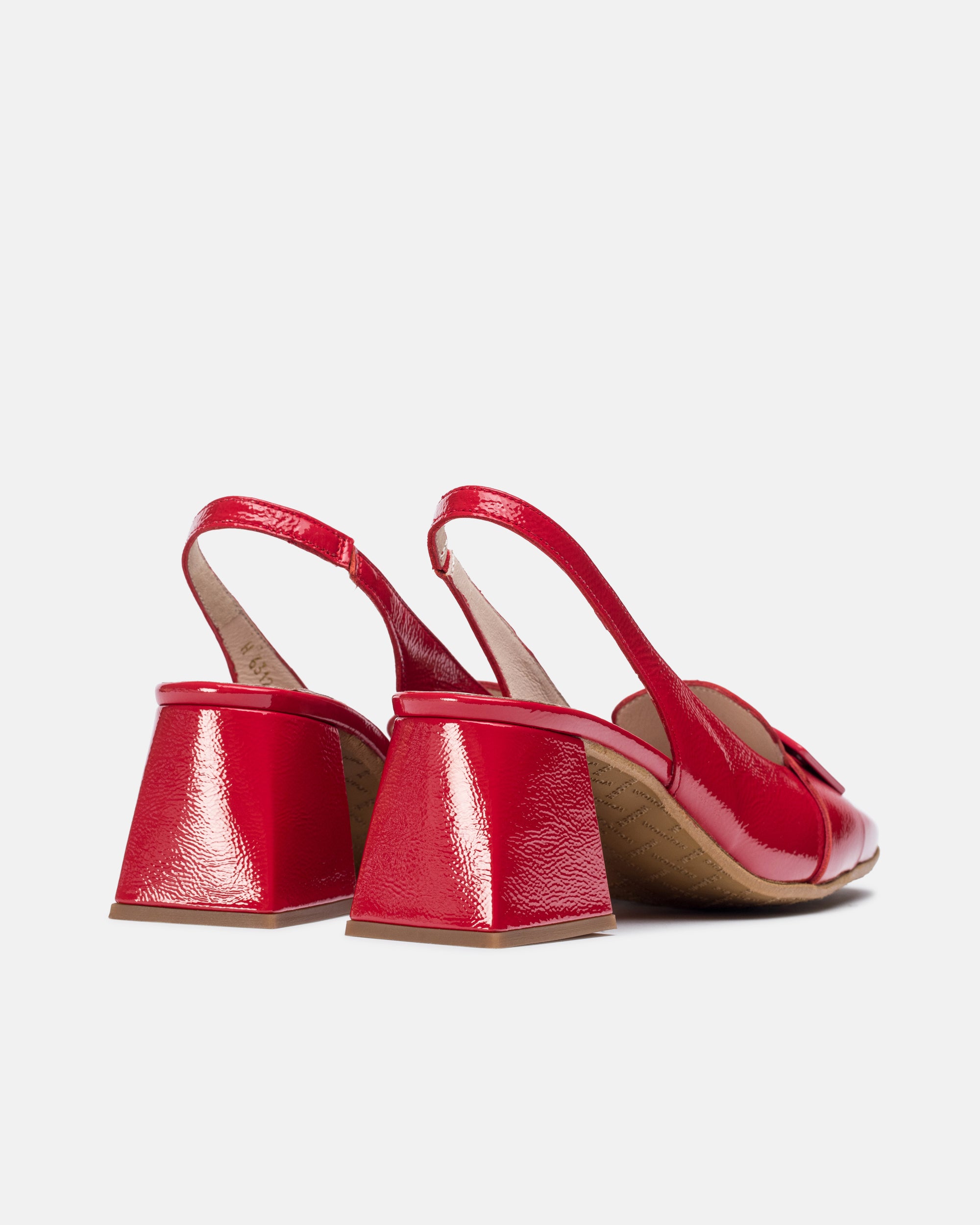 Red REBECA Slingback - Galides