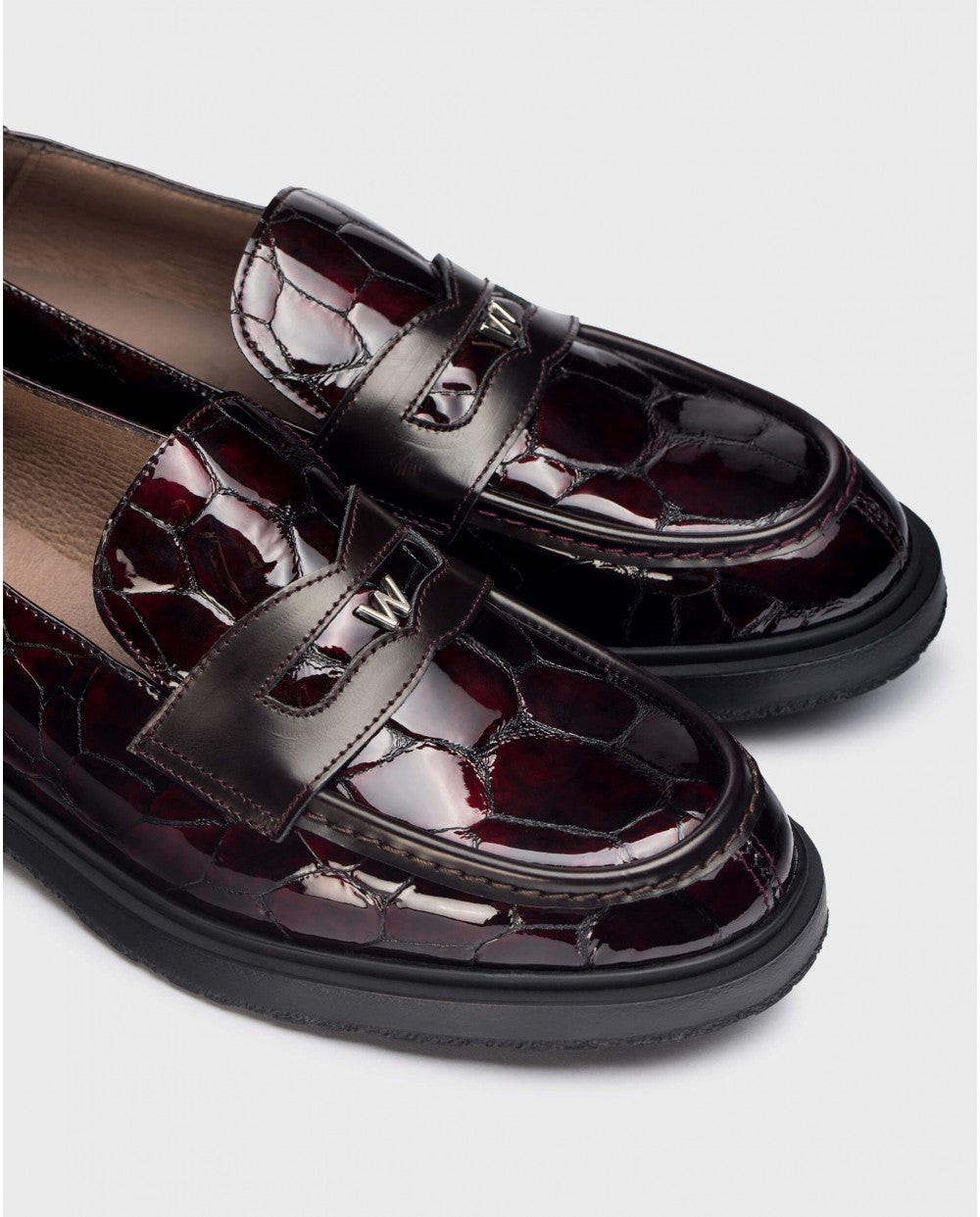 NED loafers Burgundy - Galides