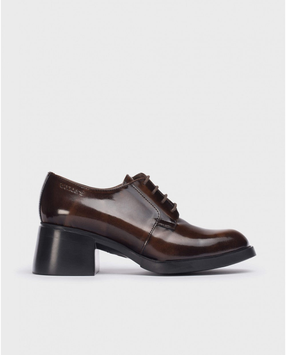 Black & Burgundy DAREL Lace-up - Galides