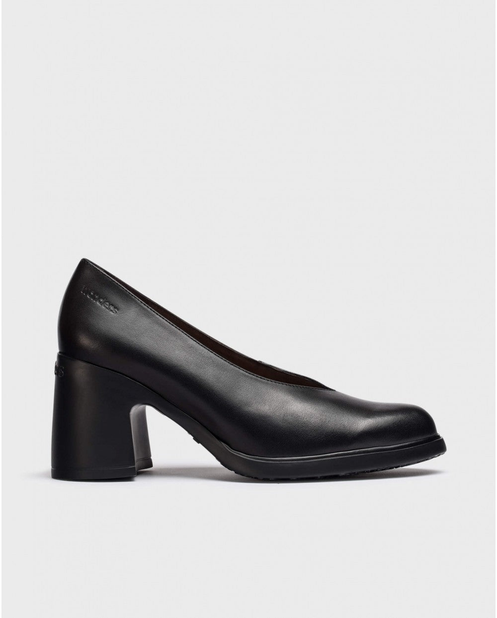 Black ELEY court shoe - Galides