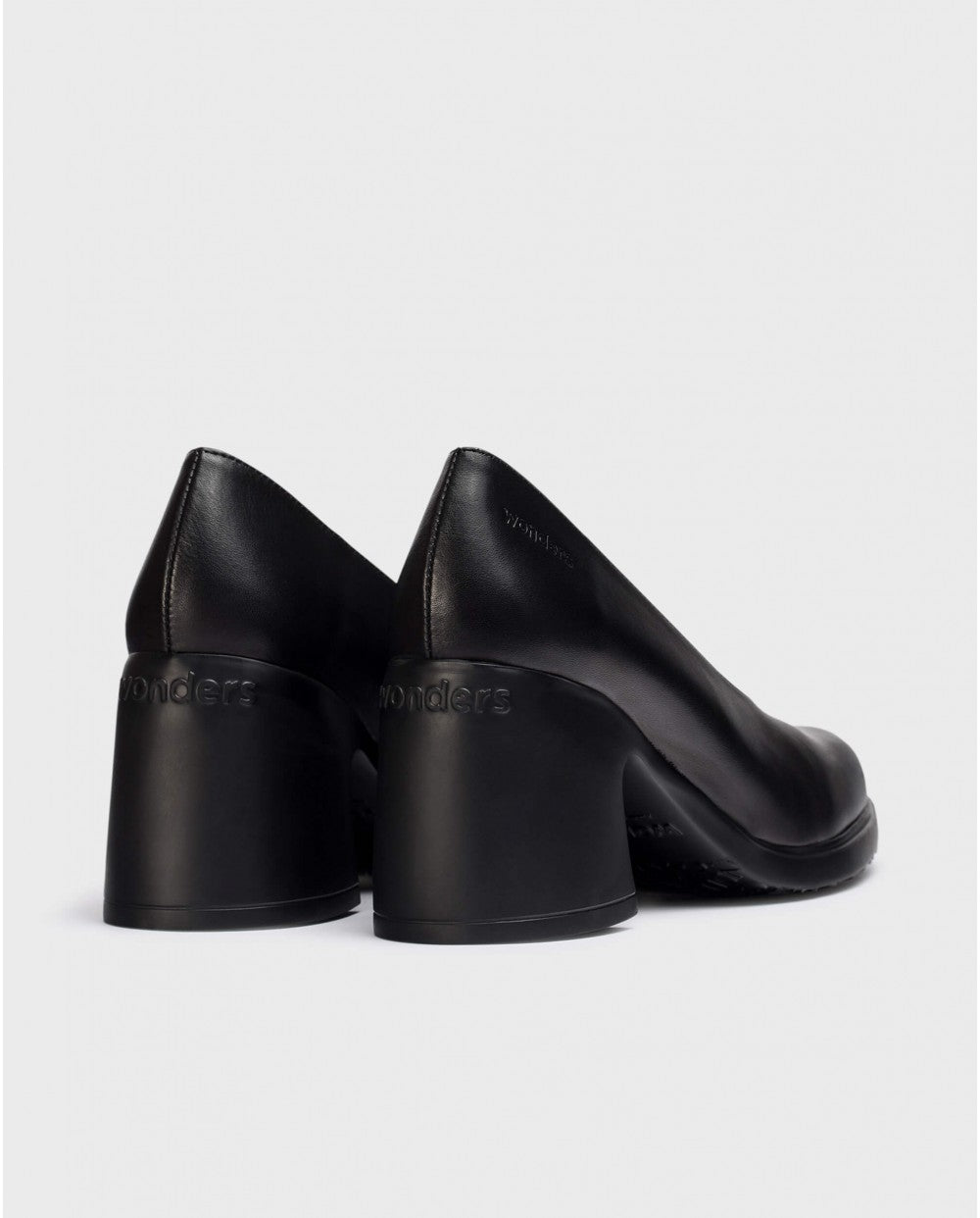 Black ELEY court shoe - Galides