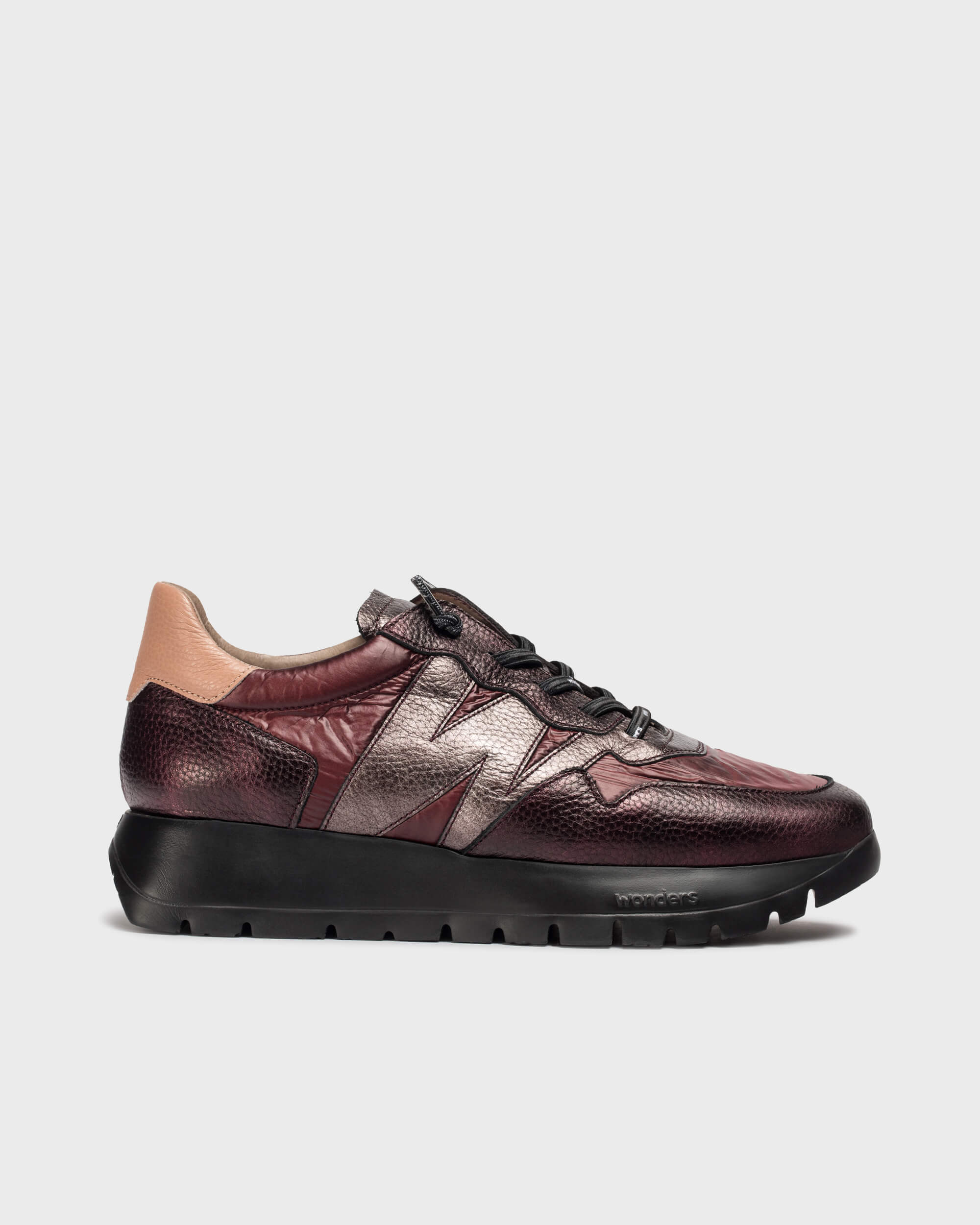 Burgundy ODISEI 91 Sneakers - Galides