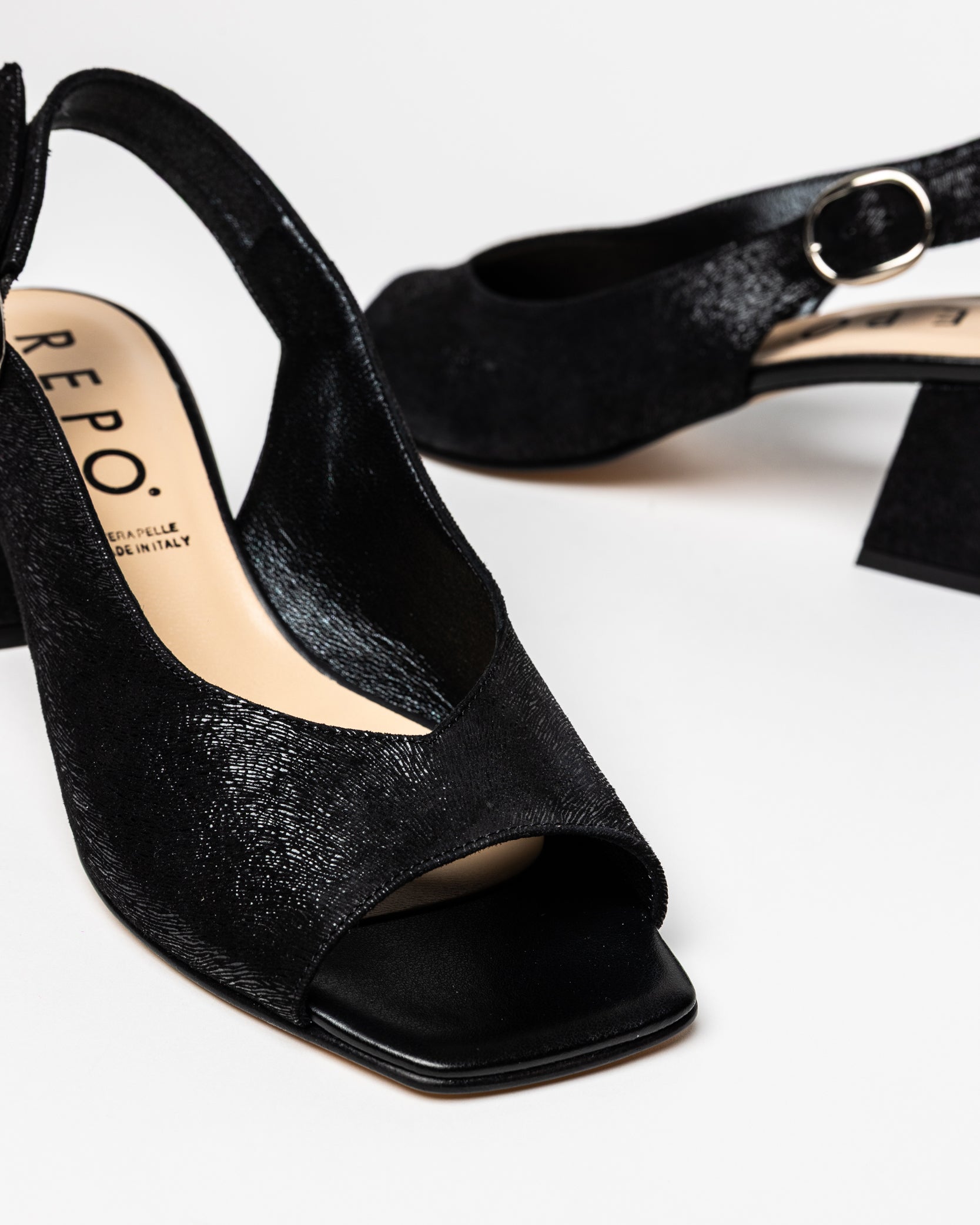 Black SERENA Slingback - Galides