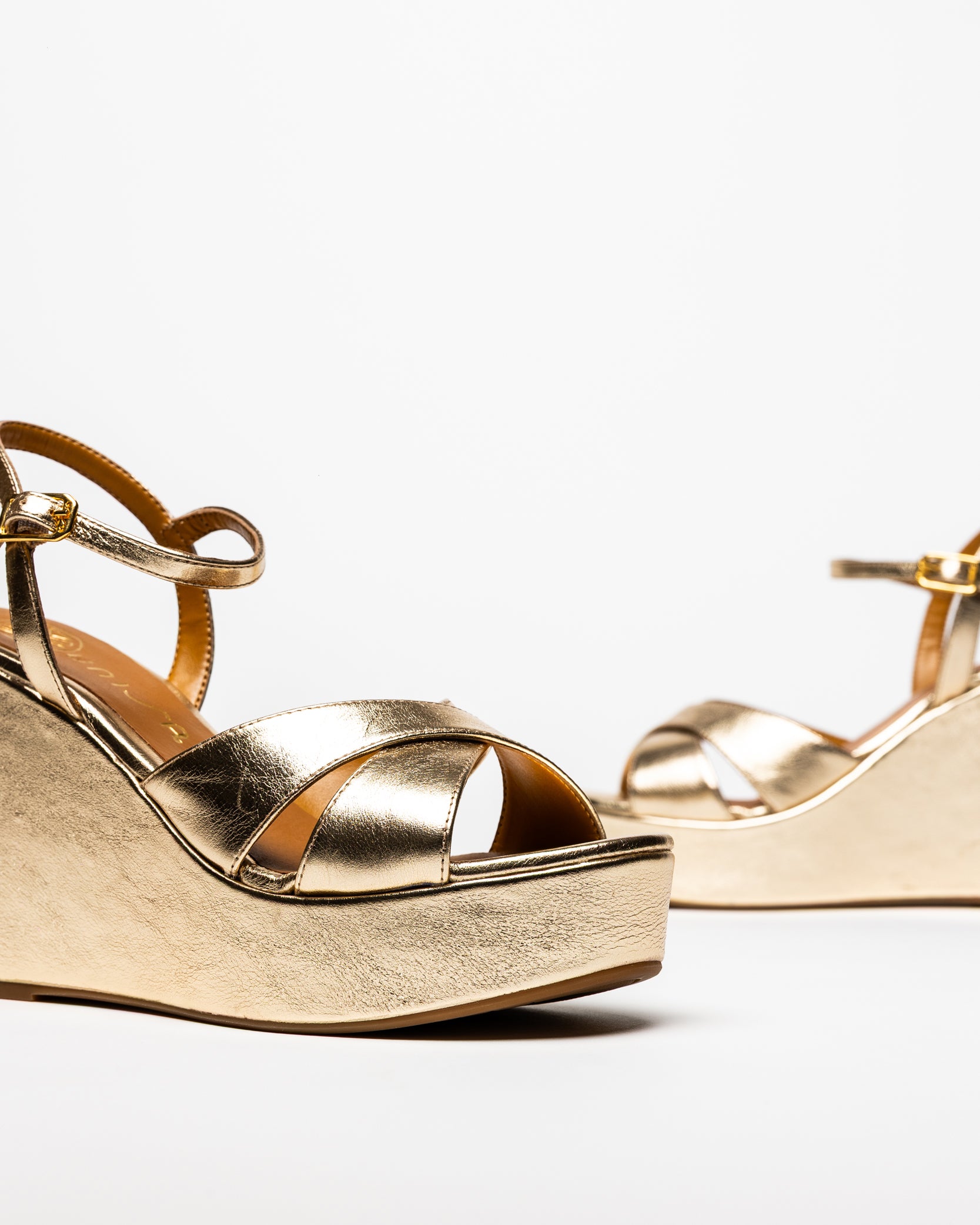 Gold VITTORIA sandal - Galides