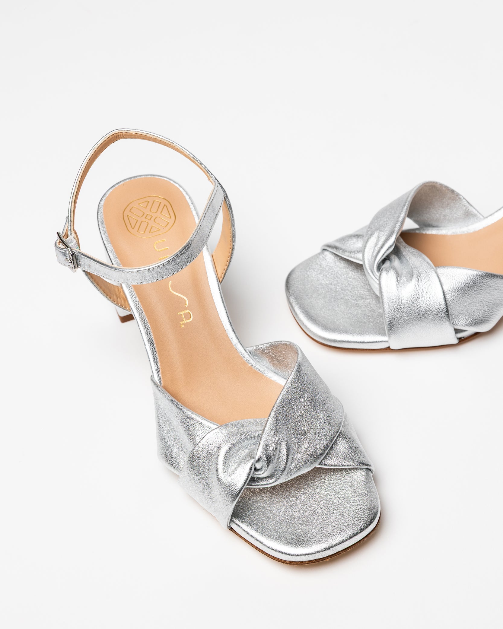 Silver LUNA Sandal - Galides