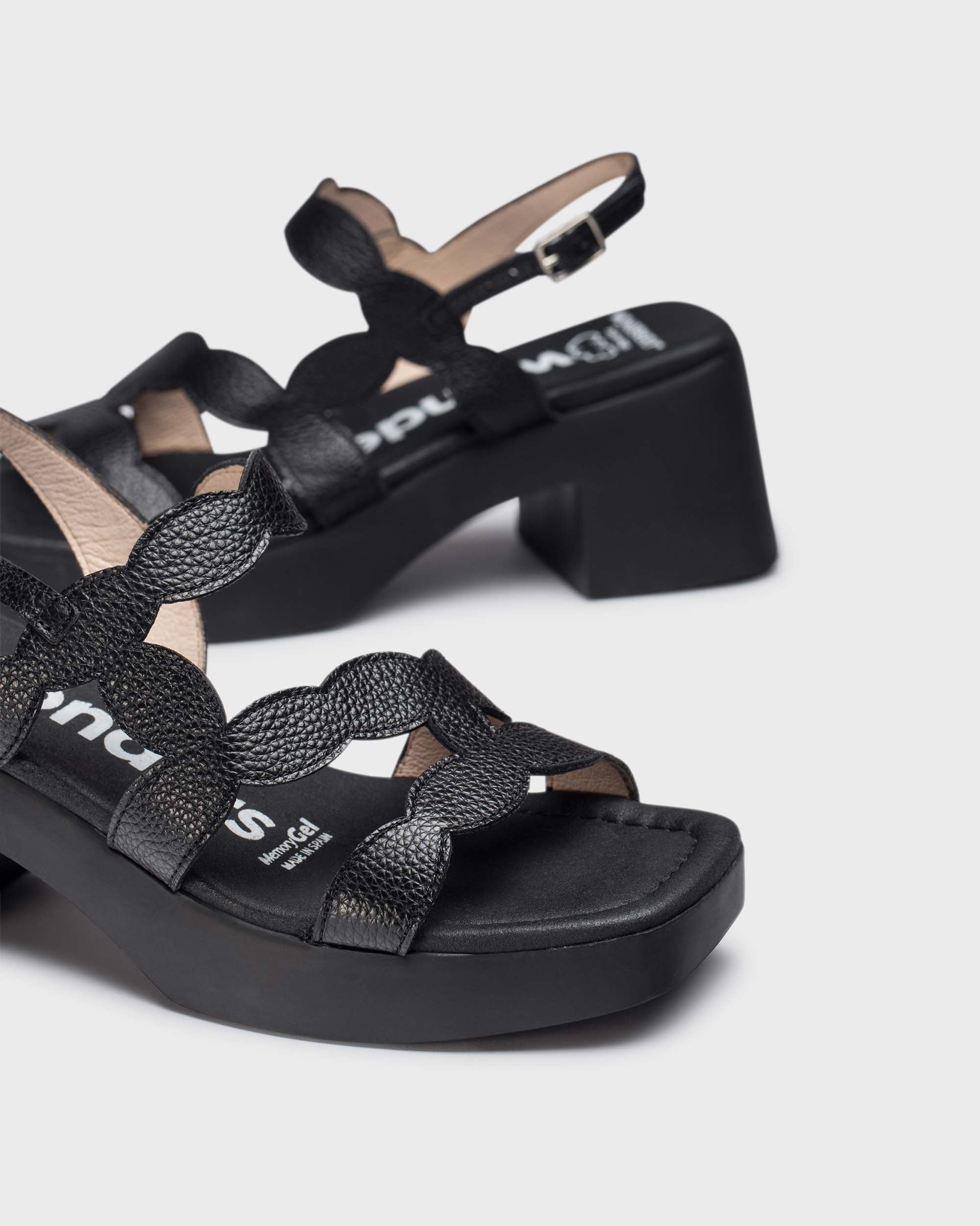 Black HURA Sandal - Galides