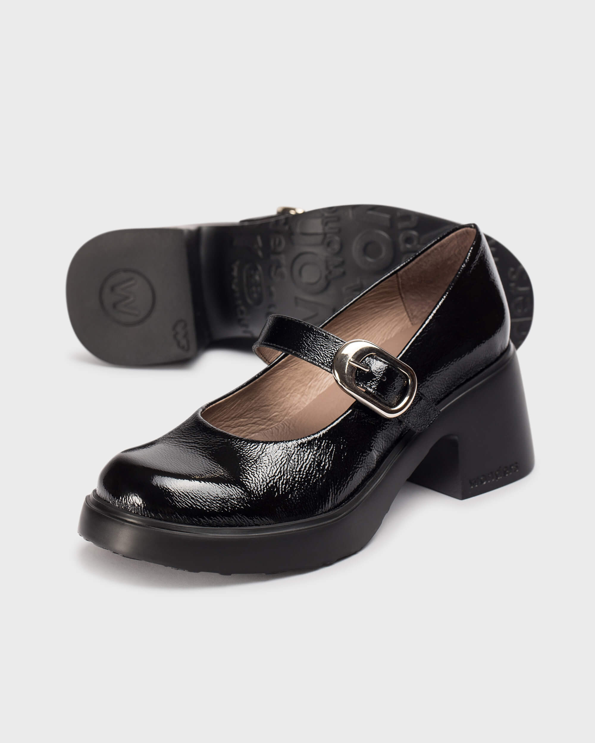 Black FLYTRES 22 Mary Jane - Galides