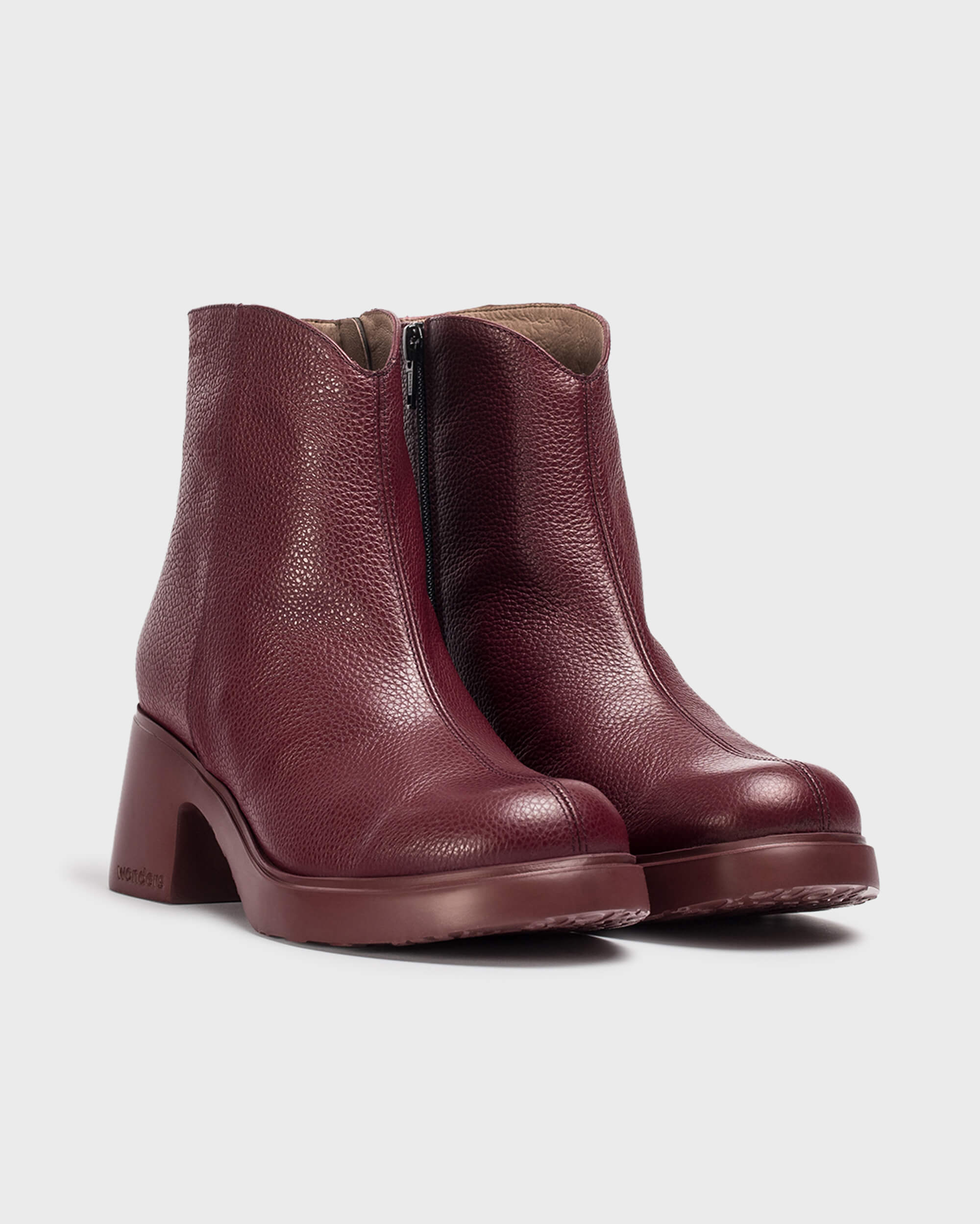 Burgundy FLYTRES 25 Ankle boots - Galides