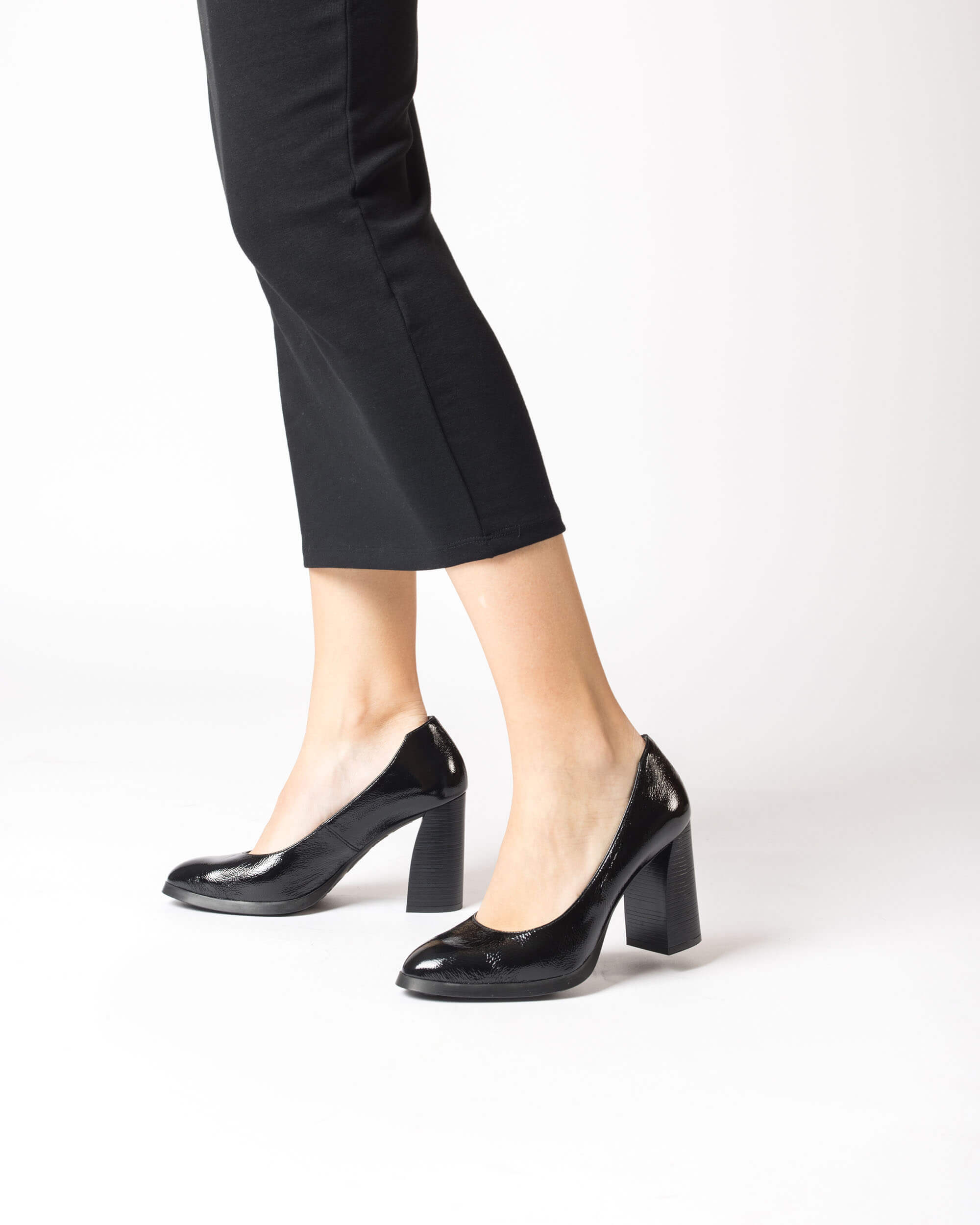 Black TINI Heeled shoe - Galides